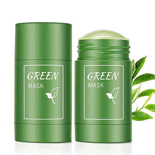 Xoyssfy Маска-стик от зелен Чай за лице, Средство за премахване на черни Точки, Маска за Лицето Грижа За кожата,
