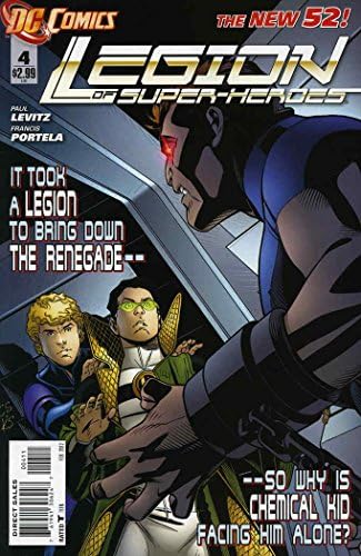 Легион супер-герои (7-ма серия) #4 VF ; Комиксите DC