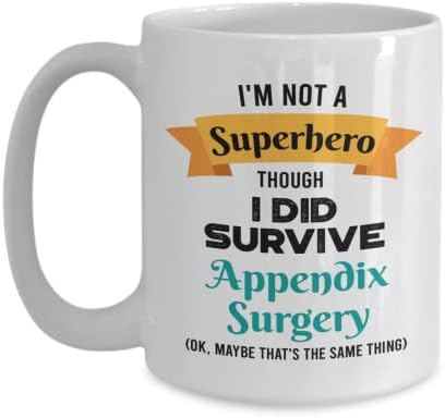 Чаша за оцелелите след операция на аппендиксе - Подарък за оцелелите след операция на Аппендиксе - Аз не съм