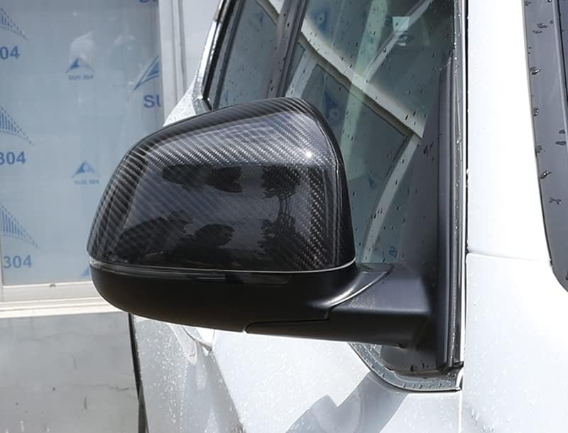 Нови Защитни етикети на огледалото за Обратно виждане, съвместими с BMW X5 G05 2019-2023 (въглеродни влакна)
