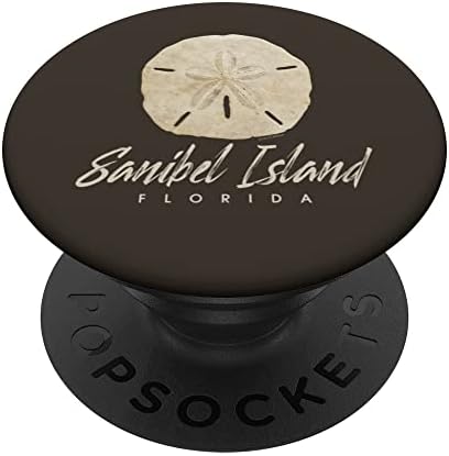 Остров Санибел, Флорида Подаръчен комплект За белене Пясъчен долара PopSockets С Възможност за смяна на PopGrip