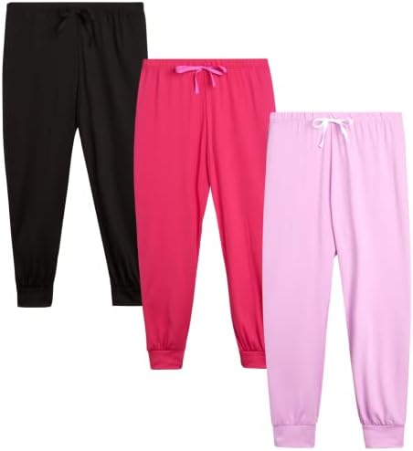 Спортни панталони Sweet Hearts за момичета - Супер Меки спортни джоггеры за бягане (3 опаковки)