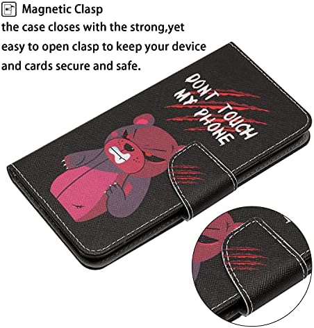 Чанта-портфейл ELANG за Lg Aristo 5 Калъф за телефон, кожен защитен калъф-за награда, броня с магнитно затваряне