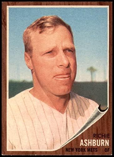 1962 Topps 213 Ричи Эшберн Ню Йорк Метс (Бейзболна картичка), БИВШ играч на Метс
