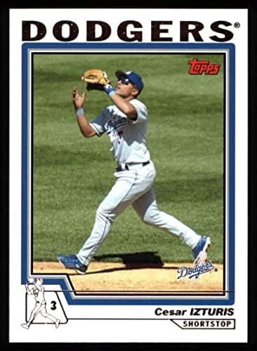 2004 Топпс # 114 Сезар Изтурис Лос Анджелис Доджърс (Бейзбол карта) NM/MT Dodgers