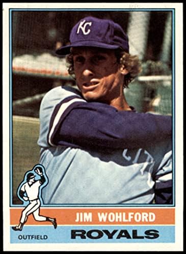 1976 Topps 286 Джим Уолфорд Канзас Сити Роялз (бейзболна картичка) NM / MT Рояли