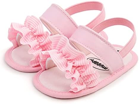 Ohwawadi/Сандали за малки Момичета; Лятна Сватбена Рокля; Обувки На равна подметка За Новороденото; Обувки за