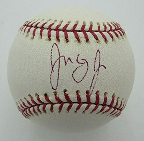 Хосе Круз Младши. Торонто Блу Джейс С Автограф от Официалния Представител на MLB бейзбол 155474 - Бейзболни