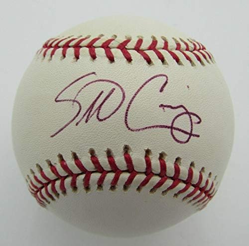 Скот Касиди Сан Диего Падрес Официален Представител на MLB бейзбол 155496 с Автограф - Бейзболни топки с автографи