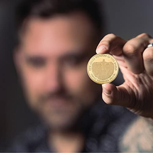 Подаръци Cabilock House Сувенирни Монети от Седемте Чудеса на света Възпоменателна Монета С Позлатени 2021 са
