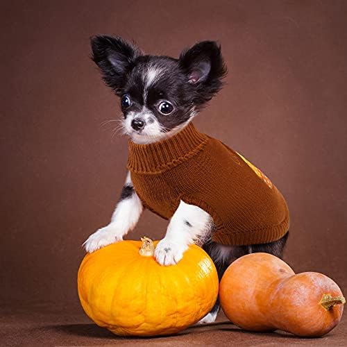 Pedgot 2 опаковки, Пуловери за кучета в Деня на Благодарността, Облекло за кутрета на Турция, Топло Трико за