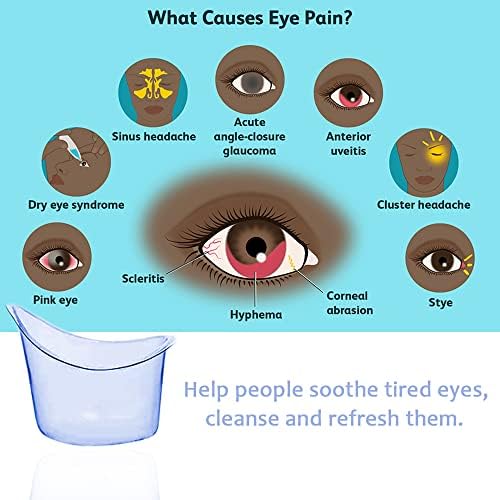 Чаши за еднократна употреба за измиване на очите от умора - 100 бр Преносими Чашки за промиване на очи, Нестерильные