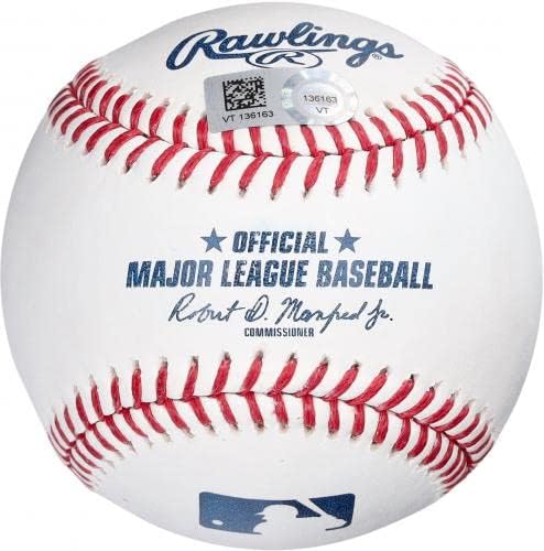 Играта на топка с автограф Пол Молитора Милуоки Брюэрз и надпис HOF 04 - Бейзболни топки с автографи