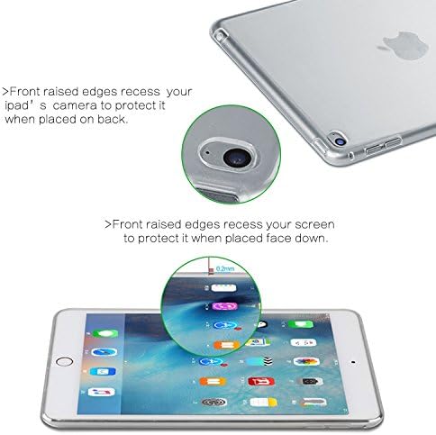 Мек калъф за iPad Air 2, Ултра-Защитен калъф от Гъвкав Силиконов гел CEAVIS за iPad Air 2