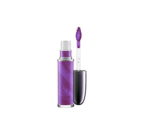 MAC Grand Illusion Гланц Течен цвят за устни Queen ' s Violet