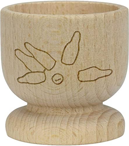 Дървена чаша за яйца Azeeda Кегли & Ball (EC00022900)