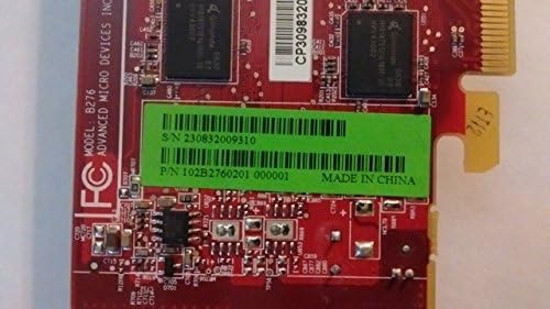 Нисък профил видео карта ATI Radeon HD 2400XT 256MB (пълен размер на монтиране на стена, адаптер DMS-59 за двойна