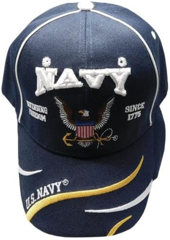 Чисто нов! Военноморските сили на САЩ USN Защитава Свободата От 1775 година бейзболна шапка ШАПКА Военно-Морски