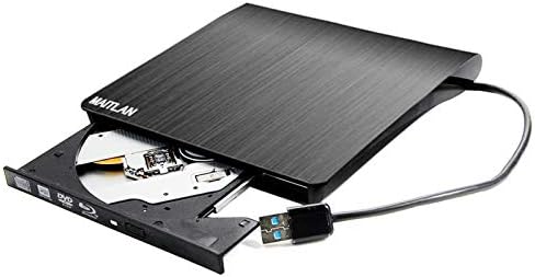 Ултра тънък Външен 4K UHD 3D Blu-ray плейър, Оптично устройство, USB 3.0, 6X BD-RE BDXL устройство запис на