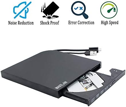 Ултра тънък външен USB-C 4K UHD 3D плейър на Blu-ray оптично устройство, за Dell XPS XP S 15 9570 7590 9560