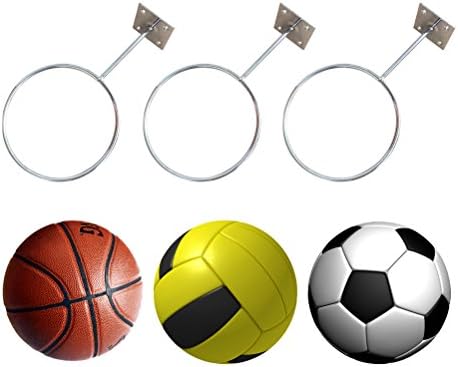 Показване на Притежателя на спортна топка за монтиране на Стена Vankcp за Медицински Топки, Баскетболни Топки,