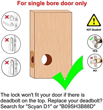 Интелигентна Система за Заключване на вратите, Автоматично Заключване на вратите без ключ, Заключване на дръжката