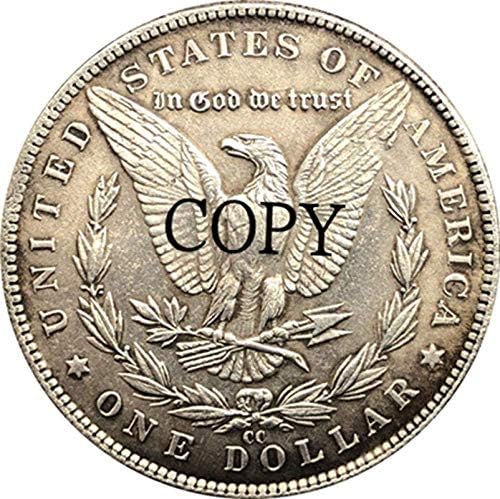 Скитник Никел 1881-Кубовая Монета в щатски Долари Морган Копие от Тип 192 за Домашен интериор на Офис