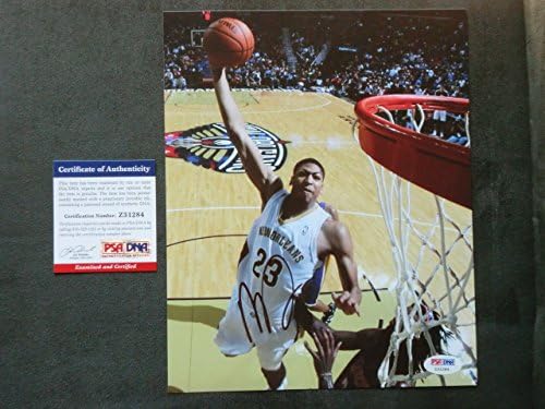 Антъни Дейвис Е Гореща! подпис New Orleans Pelicans 8x10 снимка PSA/ Сертификат ДНК