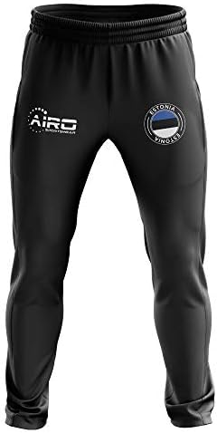 Футболни спортни панталони Airo Sportswear Estonia Concept (Черен)