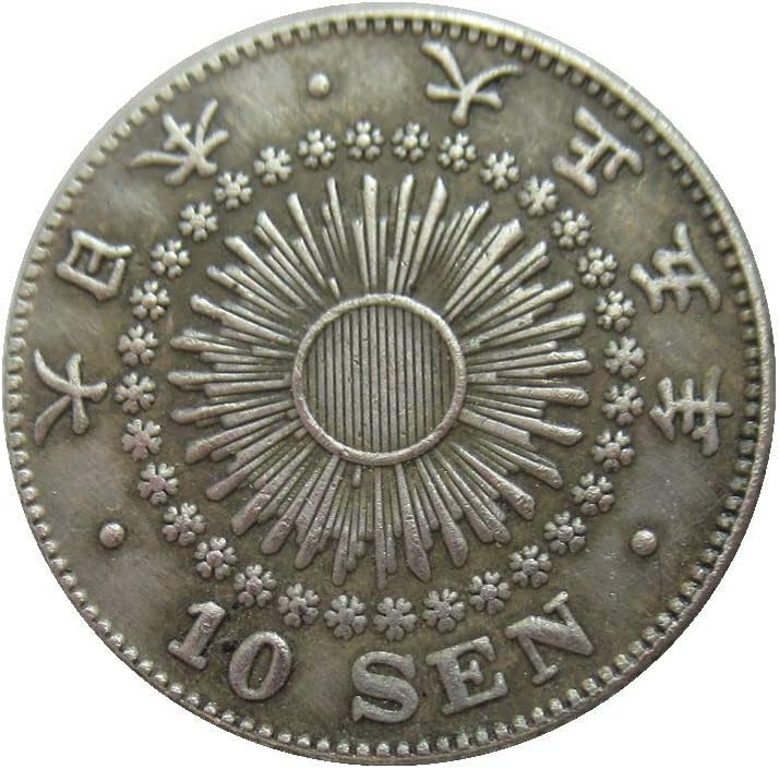 Япония 10-Доларови Възпоменателни монети Taisho 1, 4, 5, 6 години, със сребърно покритие Копие на Възпоменателни