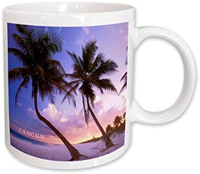 Керамична чаша 3dRose mug_62006_1 Канкун, Мексико, 11 Грама