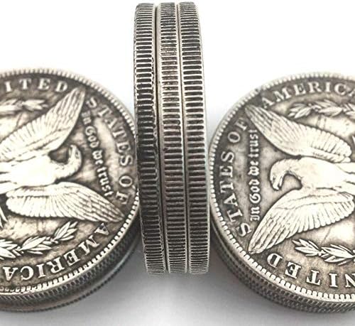 Монетите с отпечатан 1921 骷 创 美 美 骷 创 Мемориал монета Micro CollectionCoin Collection Възпоменателна Монета