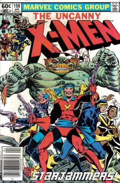 Свръхестествени Хора Х, # 156 (Newsstand) VF ; Комиксите на Marvel | Крис Claremont Звездни ловци