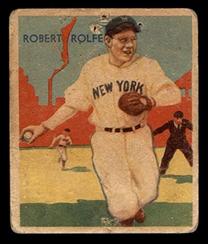 1935 Диамантени звезди 29 Червен Ролф Ню Йорк Янкис (бейзболна картичка) (Има и червен картон на Ролф 104)