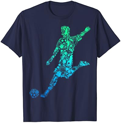 Тениска за момчета-Футболисти, Детска Младежка Мъжка Тениска