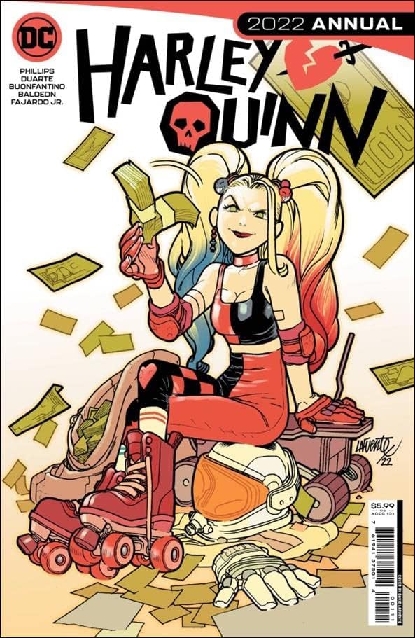 Харли Квинн (4-серия) Годишния брой на комикс 2022 VF ; DC