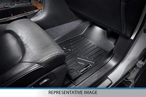 MAXLINER Custom Fit Подови постелки 2-ред комплект обшивки Черен Съвместим с Audi Q5 /SQ5 2018-2022 година на