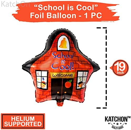 KatchOn, Голям Набор от балони Обратно в училище - Опаковка от 5 броя | Декорации Обратно в училище за класната