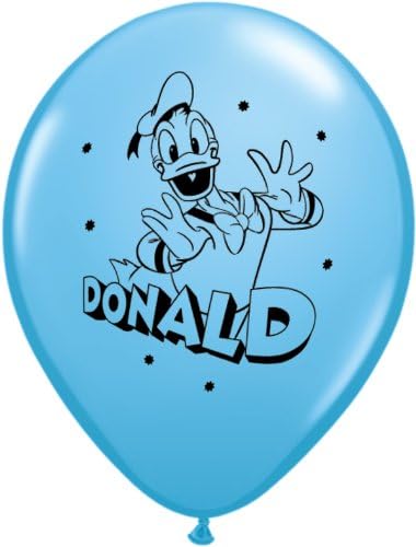 Pioneer Party Group Официално Лицензировала 12-Инчови Латексови балони Дисни, Мики и Приятели с Различни Цветове,